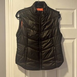 Aeropostale black puffer vest